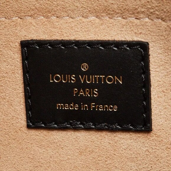 Louis Vuitton Red/Beige/Black Leather On My Side MM Bag - Picture 10 of 12